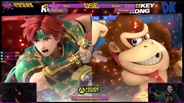 Mickle (Donkey Kong) vs Kyle (Roy) Arcade Legacy 9...