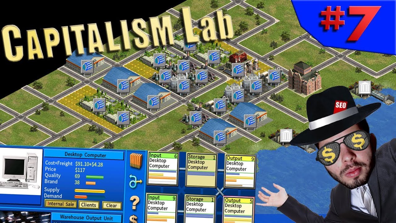 COMO FAZER UMA LINHA DE DISTRIBUIÇÃO EFICIENTE!!! Capitalism Lab 7