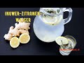 Ingwer Zitronen Wasser / Abwehrkräfte stärken / Vitamin C