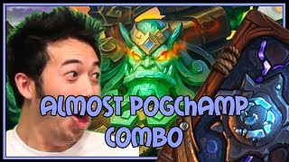 Hearthstone Almost PogChamp combo jade druid