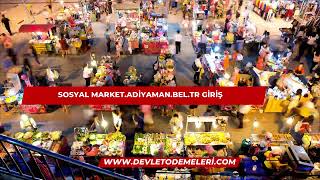 Sosyal Market Adiyaman Bel Tr Giriş