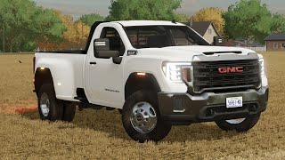 Farming Simulator 22 2020 GMC Sierra 3500HD Mod Release