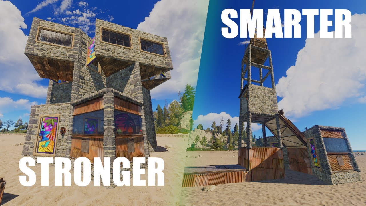 RUST - Redesigning My MOST POPULAR Base Design! - Rust Base Design - YouTube