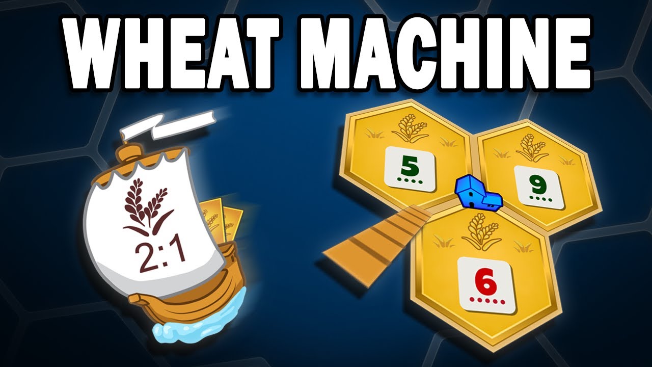 Одна из самых безумных конфигураций кучи пшеницы в Катане