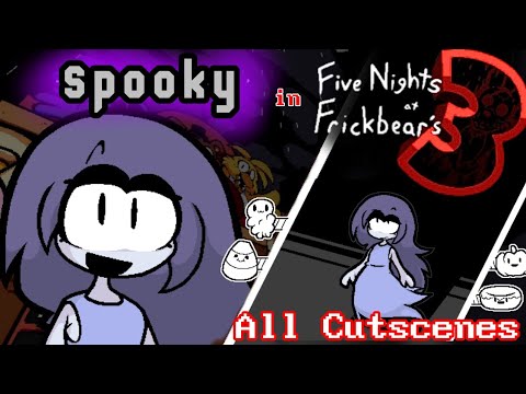 Spooky in Frickbear's 3 -  All Endings Five nights at Frickbear's 3 Mod