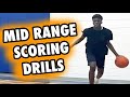 Mid range scoring basketball drills