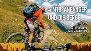 Alpencross - 4 Mountainbike Anfänger und die Berge. 440km 14.000Hm Oberstdorf Riva