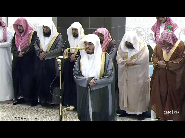صلاة التراويح للشيخ ياسر الدوسري ليلة 26 رمضان 1446هـ - التسليمتان الأخيرتان