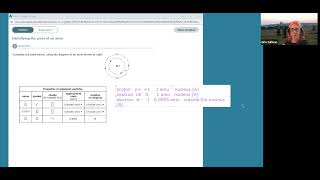 ALEKS: Identifying the Parts of an Atom