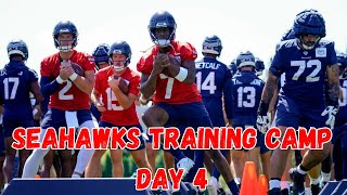 Seahawks Training Camp Day 4