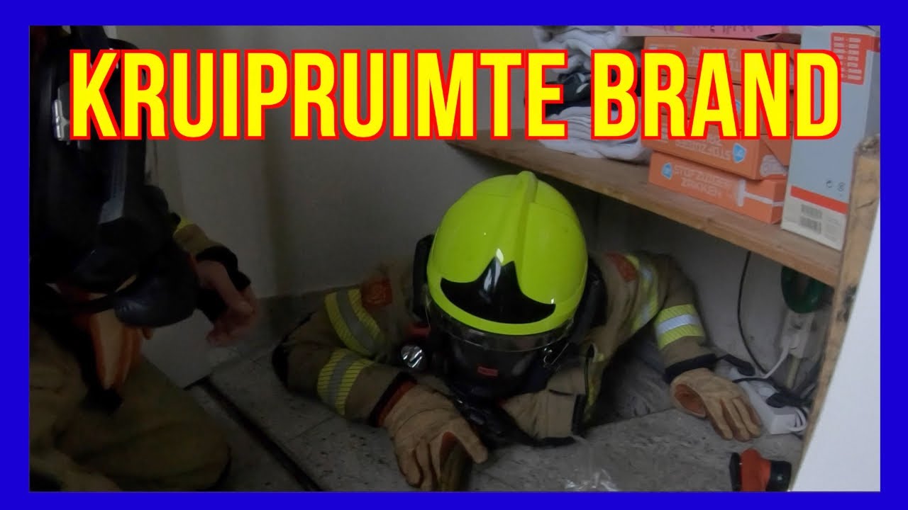 Crawl space fire - ДОБРОВОЛЬЦЫ ГОЛЛАНДСКИХ ПОЖАРНЫХ -