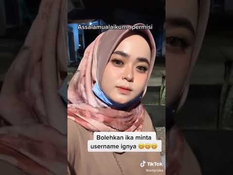 Tiktok hijab cantik indonesia # 1