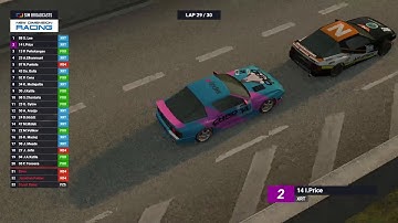 Lead Battle with F1 eSports Driver Isaac Price | TBOC South City Feature | Live for Speed LFS