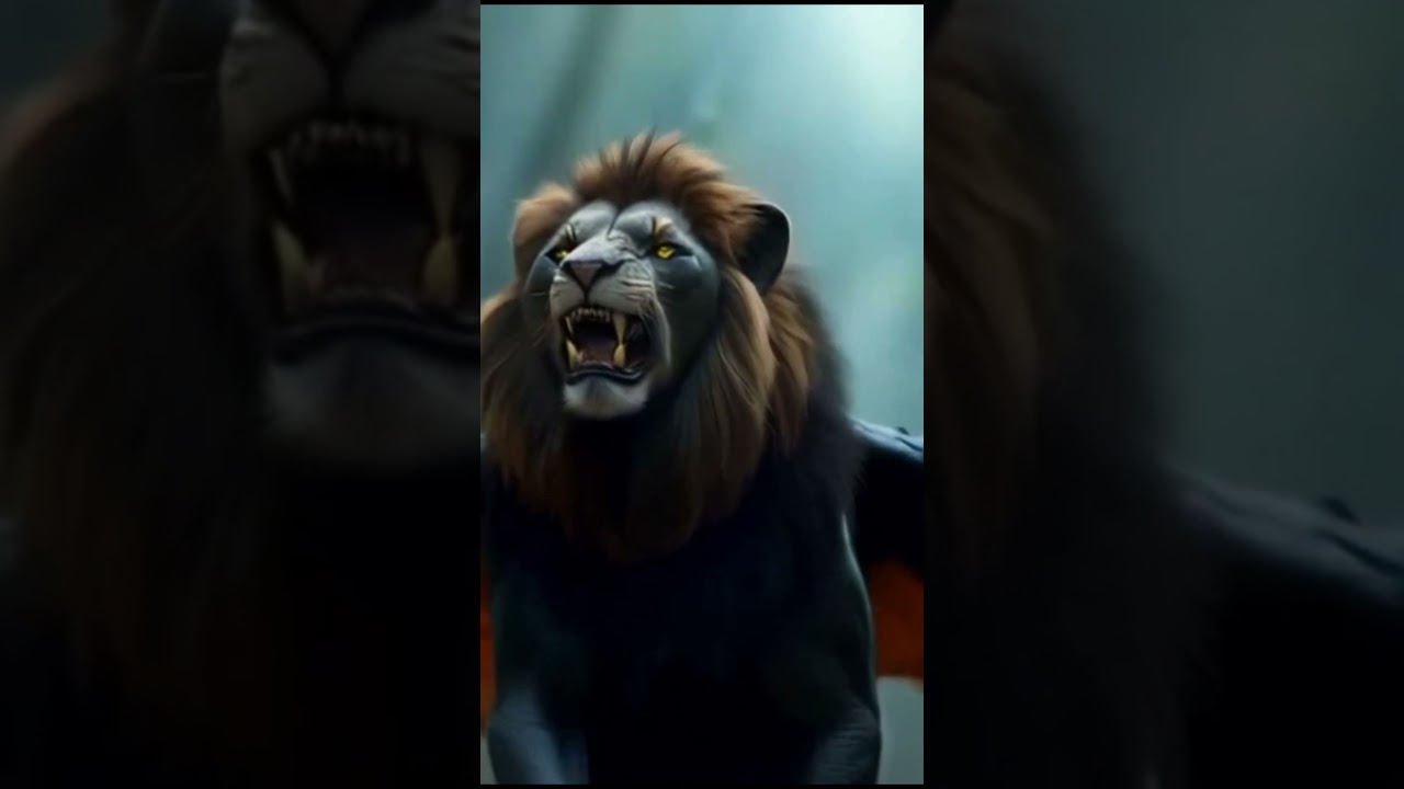 Animal fusion #lion #dragon #fusin #view #dangerous