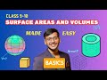 😵💫🧠 90% Students Get Confused in 2D & 3D Shapes! | Surface Area & Volume Basic 🔥 Class 9-10|