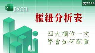 Excel樞紐分析表四大欄位區域一次學會如何配置