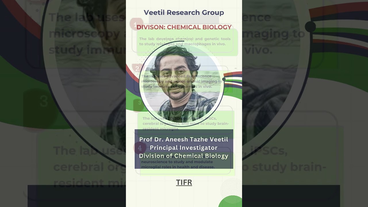 *Lab Spotlight: Dr. Aneesh T Veetil's Lab* 🔬
