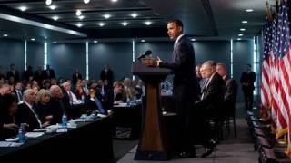 President Obama Takes Questions from Senate Democrats