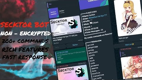 SECKTOR BOT MD for WhatsApp | NEW BOT | No ENC | Owner number changeable | No BAN | works 24*7 | SUB