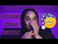 ASMR LOFI | Reading Tongue Twisters | Inaudible Whisper with Hand Movements