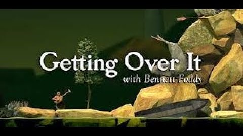 Getting Over It PRO GAMEPLAY!!!!!! (#First Video)