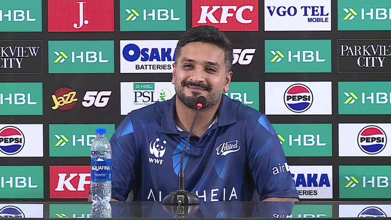 Rumman Raees Press Conference | Multan Sultans vs Islamabad United ...