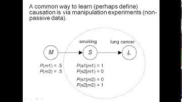 Bayesian networks and causality by Richard Neapolitan