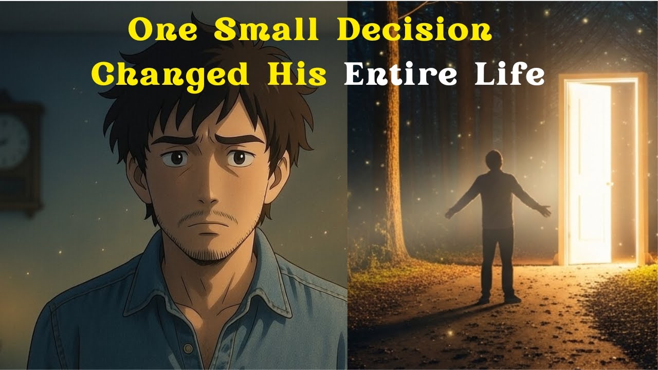 One Small Decision Changed His Entire Life | Emotional Moral Story ...