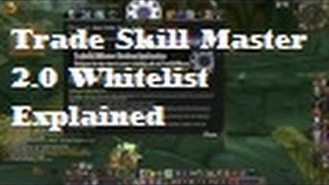 TSM 2.0 How To Add Players To The Whitelist - Silenthunder