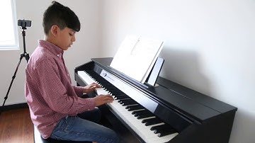 Jorge Luis Durán - Concurso semana del piano Sopó Pre-juvenil