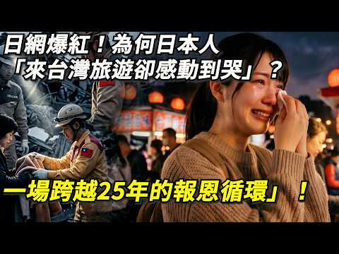 日網爆紅!為何日本人「來台灣旅遊卻感動到哭」?一場跨越25年的報恩循環」!