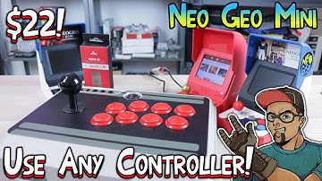 Neo Geo Mini Use Any Controller With The MayFlash Magic-NS Adapter!