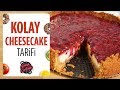 Kolay cheesecake tarifi  evde cheesecake nasl yaplr