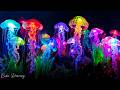 Jellyfish Aquarium For Deep Sleep LIVE 24/7 🌙 Sleep Through The Night • Detox  MELATONIN