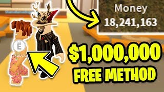 *FREE METHOD!* HOW TO GET 1 MILLION DOLLARS FAST! (Roblox Jailbreak) | MyUsernamesThis Route