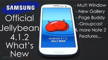 Galaxy S3 -  Official Jelly Bean 4.1.2 (Multi Window & Note 2 Features)  - Features - What
