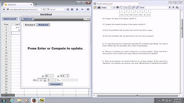 How to use the Binomial Calculator to Compute Probabilities in StatCrunch