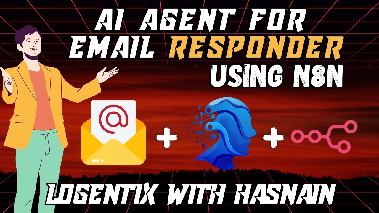 how to build Ai agent Create Smart Email Responder with AI & n8n ...
