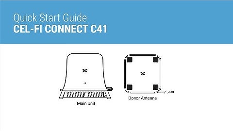 CEL-FI CONNECT C41 Installation Guide