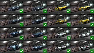 CSR Racing - Winning All The 15 World Tour Crew Cars (With Shift Patterns)