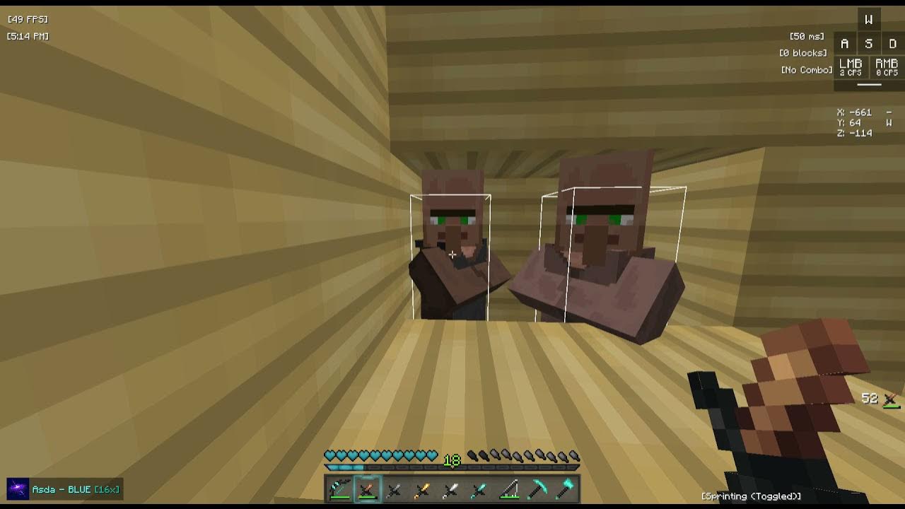 trying out asda 16x blue short sword texture pack YouTube