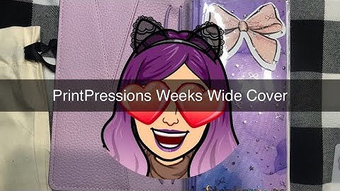Bonus Video Unboxing My PrintPressions Weeks Wide Cover