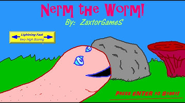 Nerm the Worm - My First Game Made with Game Maker Studio