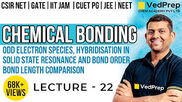 Chemical Bonding | Odd Electron | CSIR NET | GATE | IIT JAM | DU | BHU | IIT JEE | Chem Academy