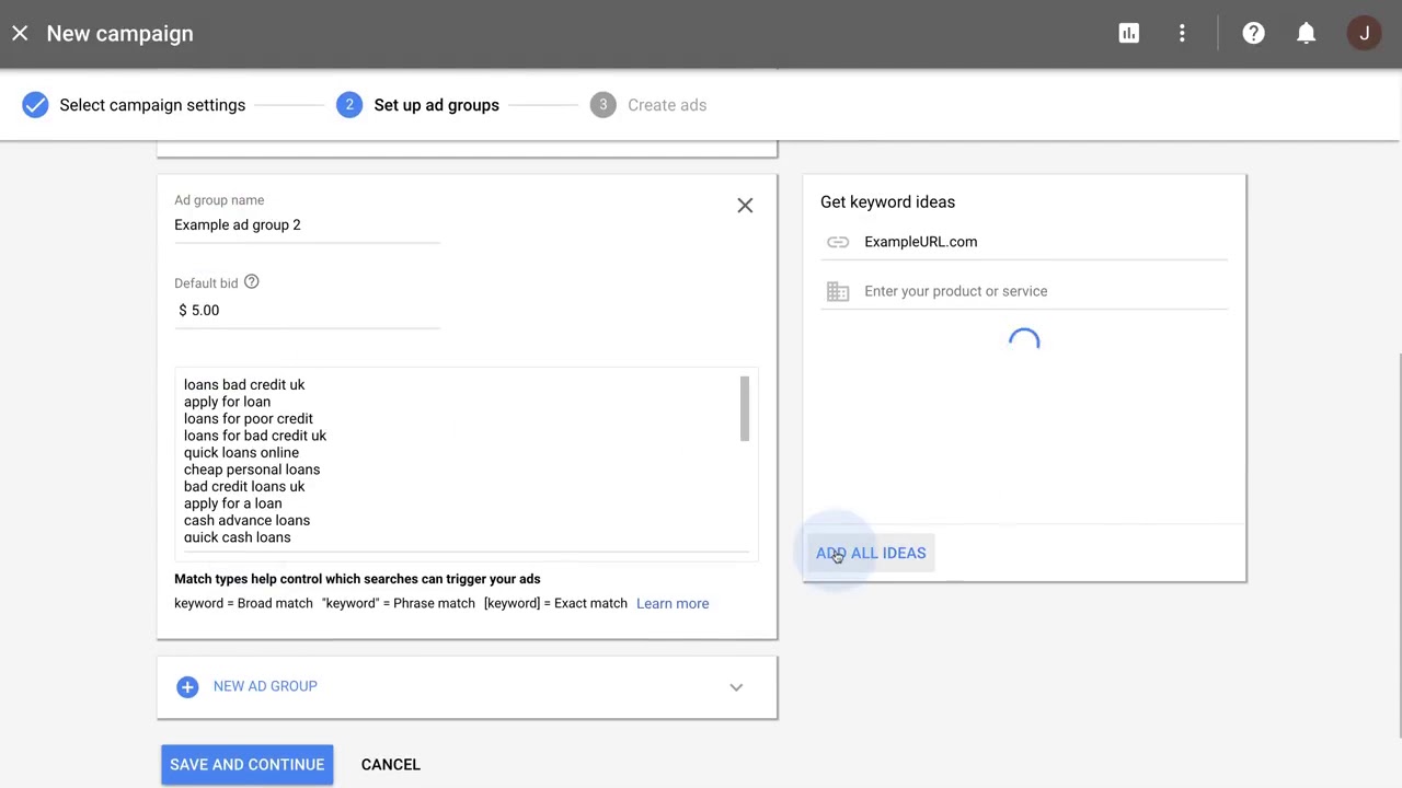 TUTORIAL ADWORDS : Create multiple ad groups and ads in the new AdWords ...