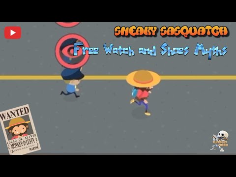 Sneaky Sasquatch Glitch - Free Watch, Sprinting Shoes and Daily Challenge Fact Check [Apple Arcade]