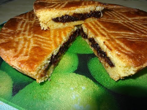 Видео рецепт Песочный пирог с черносливом