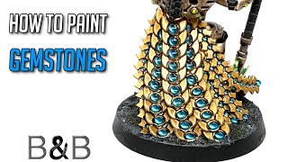 How to paint simple Gemstones