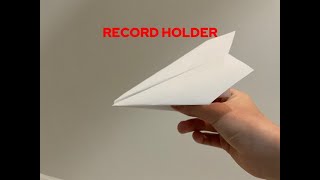 How to make a paper airplane! (UPDATED)