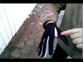 Велоперчатки FOX Attack Glove чёрно - белые